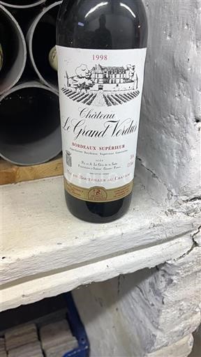 Burdeos Bordeaux superior Château Le Grand Verdus 1998