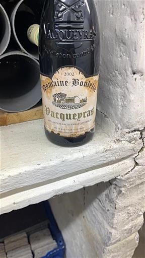 Rona dolina Vacqueyras Domaine Bouletin 2002