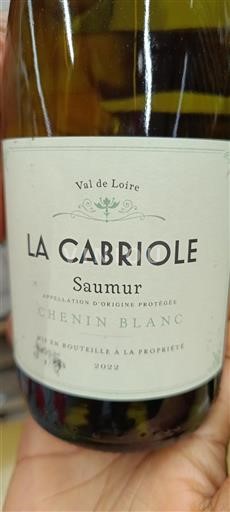 Thung lũng sông Loire Saumur La Cabriole 2022
