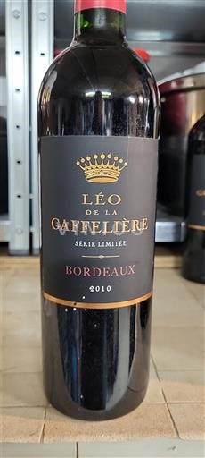 Bordeaux Léo de la Gaffelière Série Limitée 2010