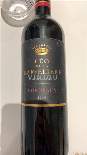 Bordeaux Léo de la Gaffelière Série Limitée 2010