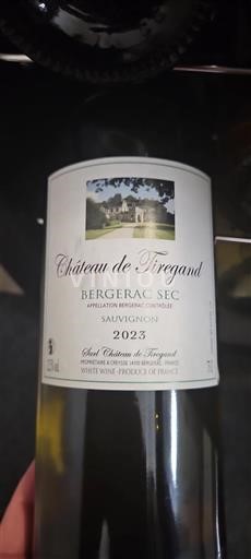 Sydväst Bergerac Château Tiregand Sauvignon 2023