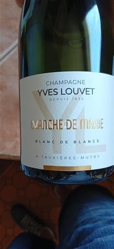 Champagne Champagner Yves Louvet Blanche de Marie Ohne Jahrgang