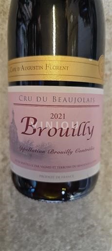 Beaujolais Brouilly La Cave Augustin Florent 2021