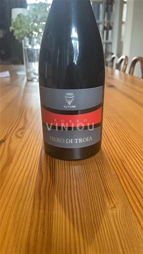 Apulia No especificado Alture Rosso 2016