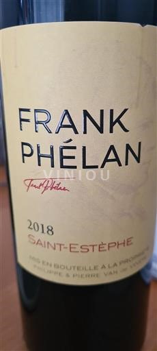 Bordeaux Saint-Estèphe Frank Phélan 2018