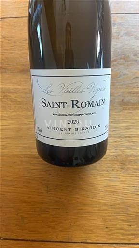 Bourgondië Saint-Romain Vincent Girardin Les Vieilles Vignes 2020