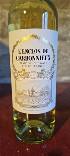 Bordeaux Pessac-Léognan L'Enclos de Carbonnieux 2021
