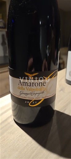 Vénétie Amarone della Valpolicella Giuseppe Campagnola 2021