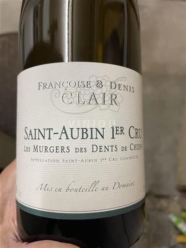 Burgundy Unspecified Premier Cru Françoise & Denis Clair Les Murgers des Dents de Chien Non-Vintage