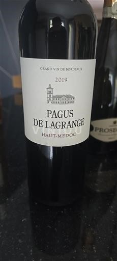 Bordeaux Haut-Médoc Pagus de Lagrange 2019