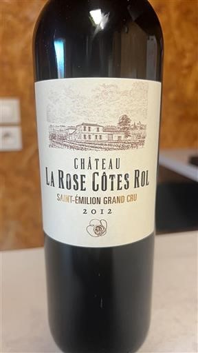 Bordeaux Saint-Émilion Grand Cru Grand Cru Château La Rose Côtes Rol 2012