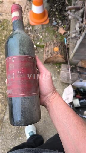 Bordeaux Saint-Estèphe Grand Cru Château Calon-Ségur 1982