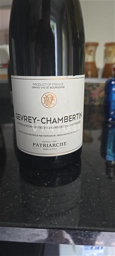 Burgund Gevrey-Chambertin Patriarche 2018