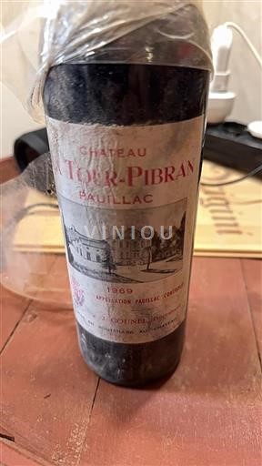 Burdeos Pauillac Château La Tour-Pibran 1969