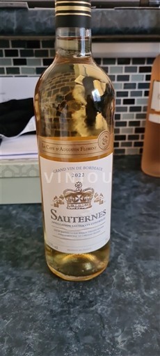 Bordéus Sauternes La Cave Augustin Florent 2022