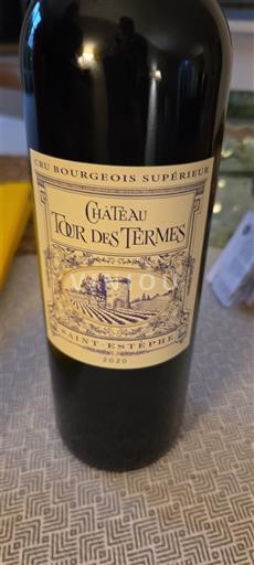 Bordeaux Saint-Estèphe Cru Bourgeois Supérieur Château Tour des Termes 2020