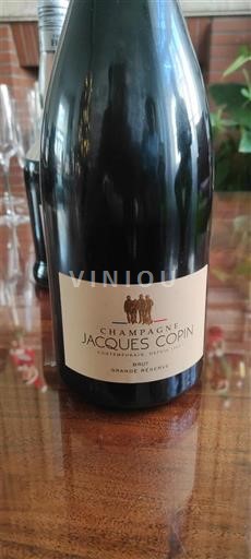 Champaña Champán Jacques Copin Grande Réserve Sin añada