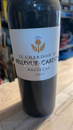 Bordeaux Pauillac Bellevue-Cardon Le Chardon 2014