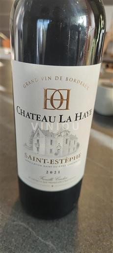 Bordeaux Saint-Estèphe Château La Haye 2021