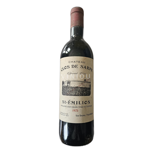 Bordeaux Saint-Émilion Château Clos de Sarpe Grand Cru 1973