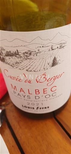Languedoc og Roussillon Pays d'Oc Louis Pierre du Berger 2021