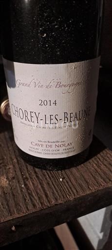 Bourgogne Chorey-lès-Beaune Cave de Nolay 2014