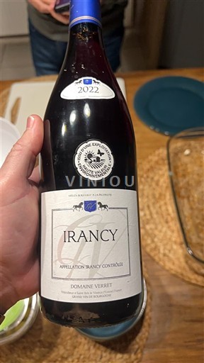 Bourgondië Irancy Domaine Verret 2022