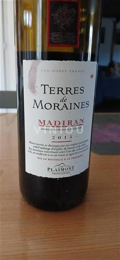 Sud-Ovest Madiran Plaimont Terres de Moraines 2015