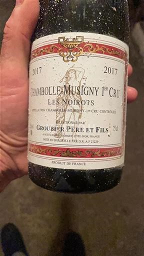Borgoña Chambolle-Musigny Premier Cru Groubier Père et Fils Les Noirots 2017
