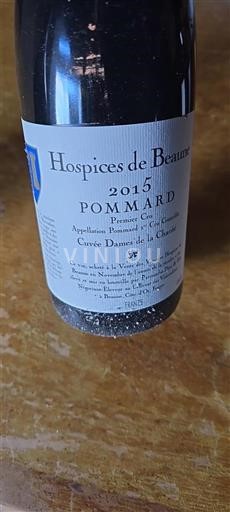 Bourgogne Pommard Premier Cru Hospices de Beaune Dames de la Charité 2015