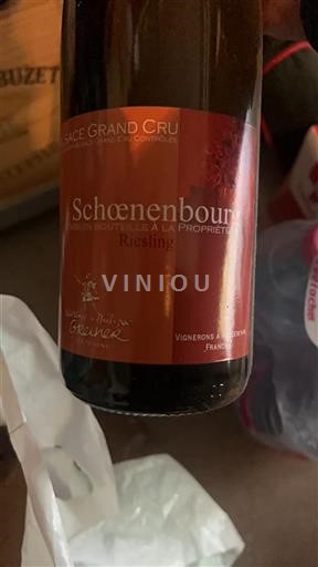 Alsace Alsace Grand Cru Grand Cru Domaine Greiner Schoenenbourg 2012