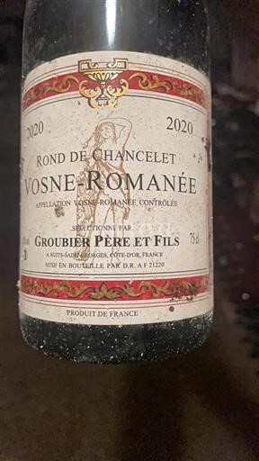 Borgoña Vosne-romanée Groubier Père et Fils Rond de Chancelet 2020