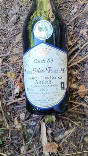 Jura Arbois Domaine Martin Faudot 89 2020