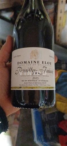 Bourgogne Pouilly-fuissé Domaine Eloy 2023