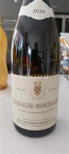 Burgundi Chassagne-Montrachet Hubert Bouzereau-Gruère et Filles 2020