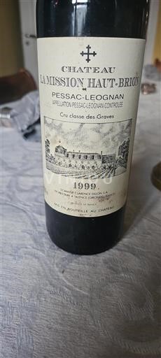 Burdeos Pessac-Léognan Château La Mission Haut-Brion 1999