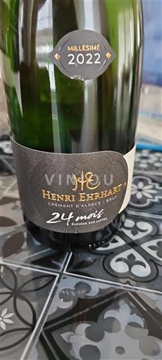 Alsace Crémant d'Alsace Henri Ehrhart 24 mois 2022