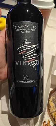 Apulia Susumaniello Salento Le Vigne di Sammarco Susumaniello 2023