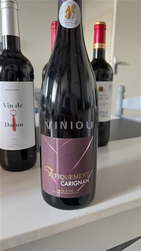 Languedoc og Roussillon Pays d'Oc Typiquement Carignan Ikke årgangsbestemt