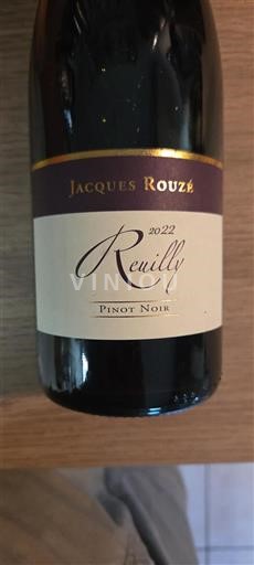 Loire Valley Reuilly Jacques Rouzé 2022