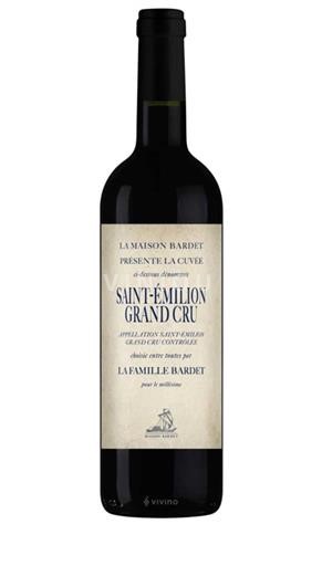 Burdeos Saint-Émilion Gran Cru Grand Cru Maison Bardet 2016