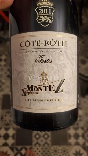 Rhônetal Côte-rôtie Stéphane Montez du Monteillet Fortis 2011