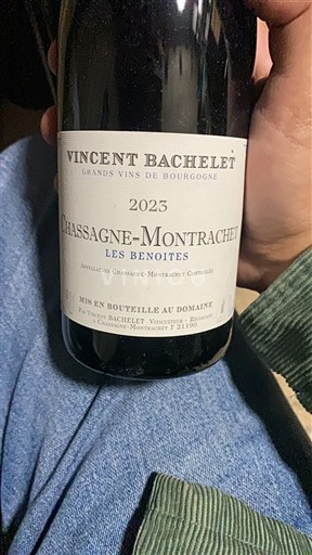 Borgoña Chassagne-Montrachet Vincent Bachelet Les Benoites 2023