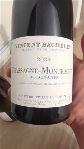 Bourgogne Chassagne-Montrachet Vincent Bachelet Les Benoites 2023