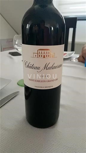 Bordeaux Saint-Émilion Grand Cru Château Malaurane 2018