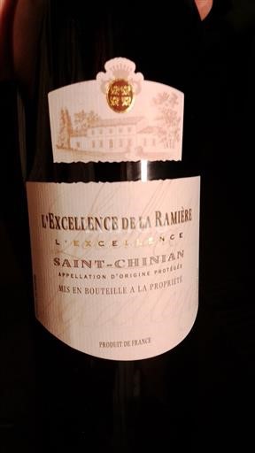 Languedoc Saint-Chinian La Ramière L'Excellence 2020