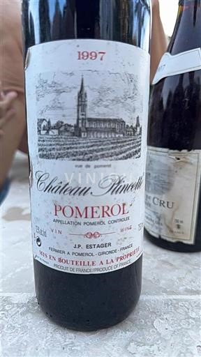 Burdeos Pomerol Château Plincette 1997