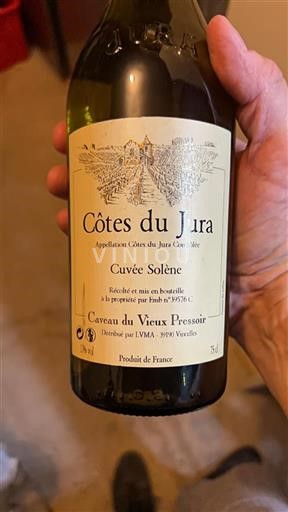 Jura Côtes du Jura Caveau du Vieux Pressoir Solène Senza annata