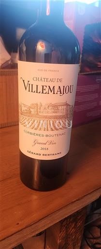 Languedoc Corbières-boutenac Château Villemajou Grand Vin 2018